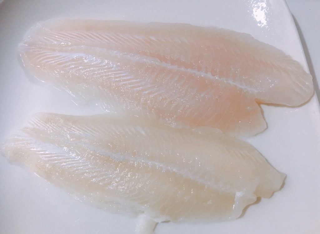 白身魚フィレ　解凍